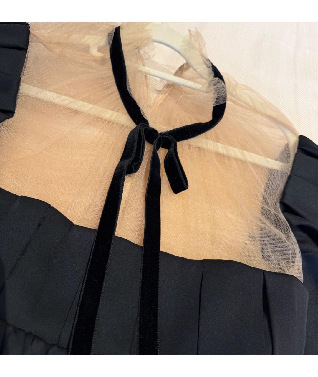 KHAITE Черная блузы, фото 4