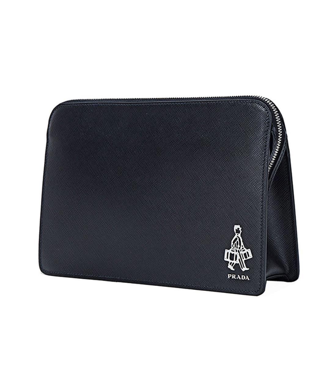 PRADA Черная папка для документов, фото 2