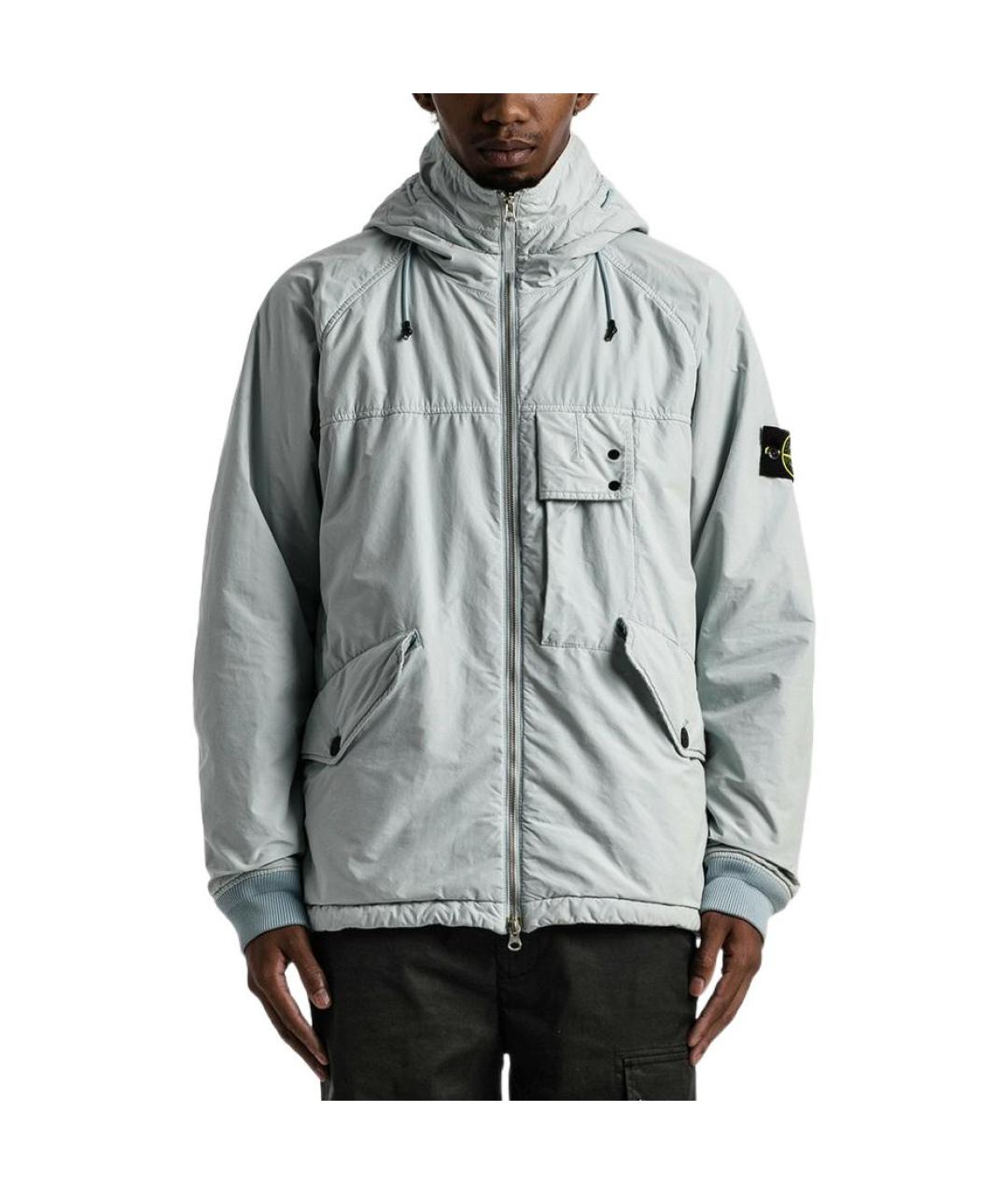 STONE ISLAND Серая парка, фото 4