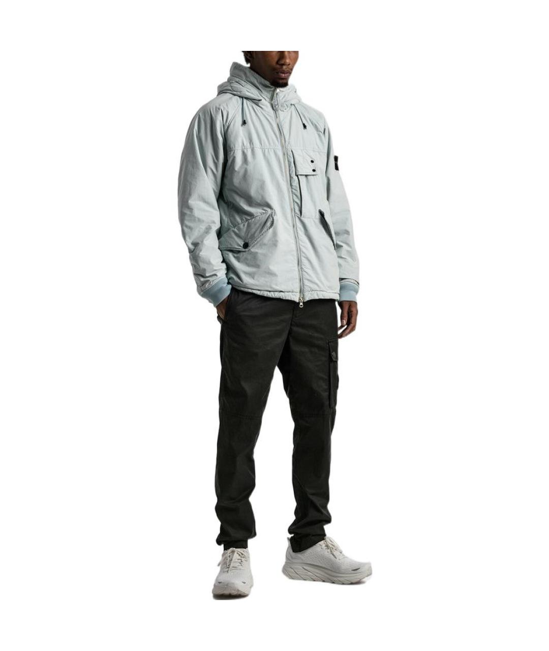 STONE ISLAND Серая парка, фото 3
