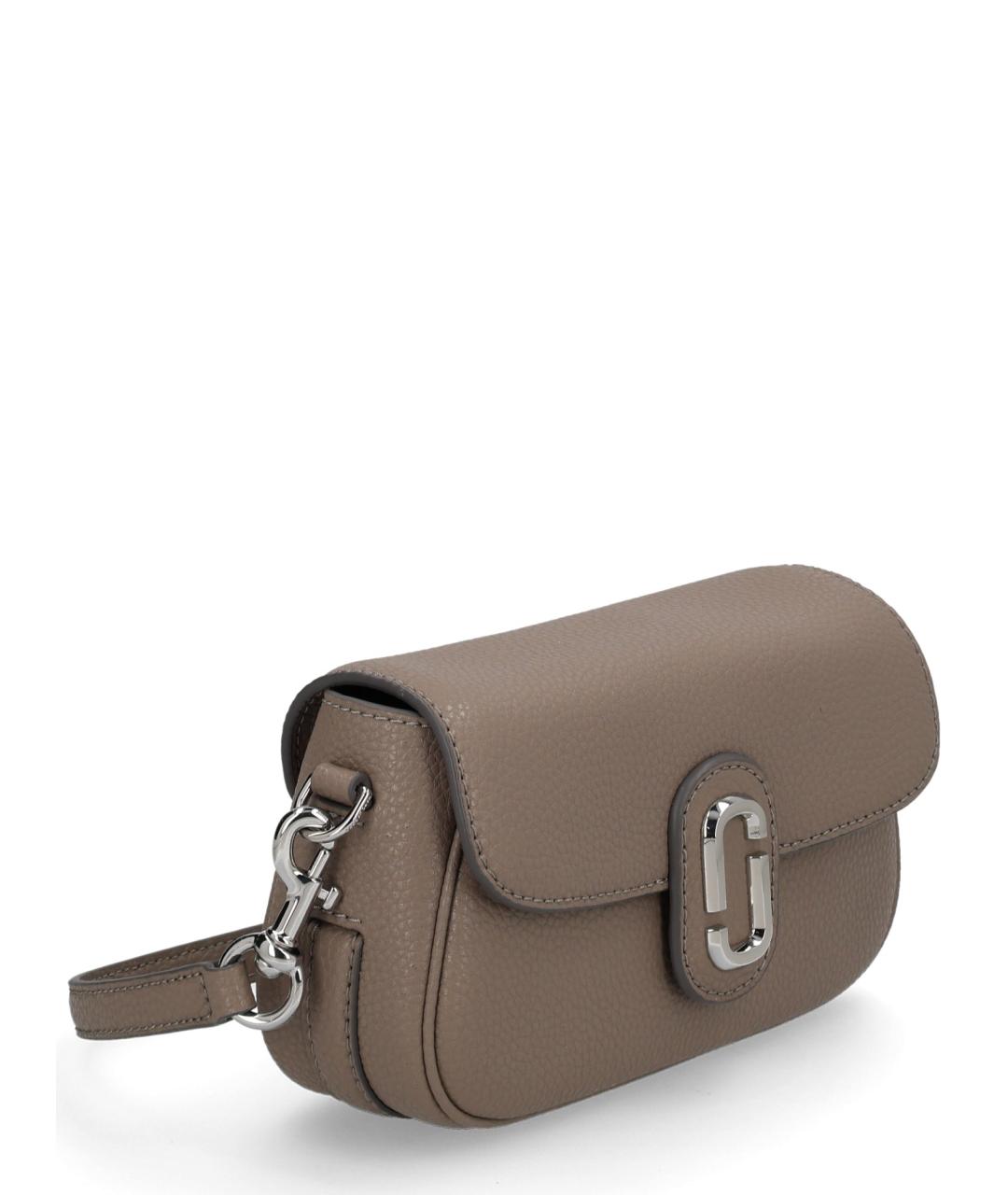 MARC JACOBS Серая кожаная сумка через плечо, фото 2