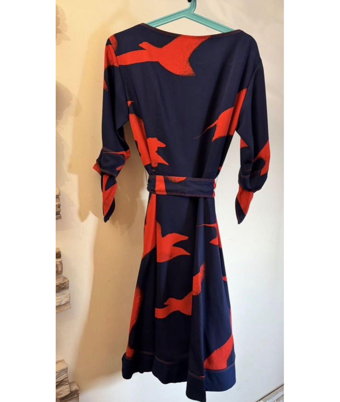 HUGO BOSS Мульти полиэстеровое повседневное платье, фото 2