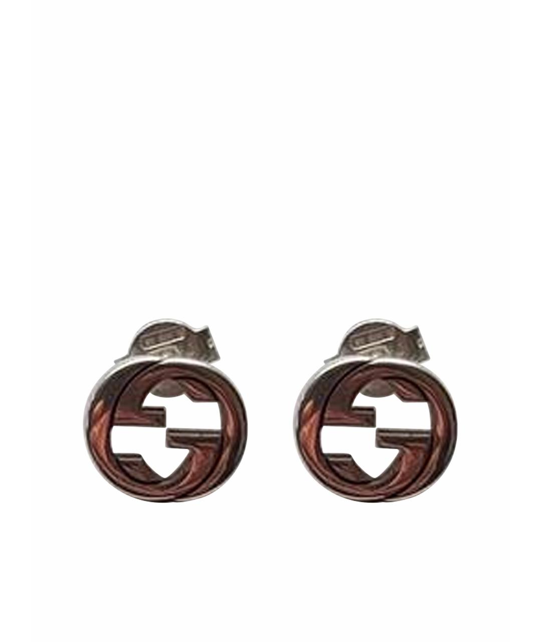GUCCI Серебряные серебряные серьги, фото 1