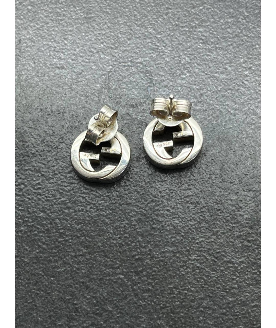 GUCCI Серебряные серебряные серьги, фото 6