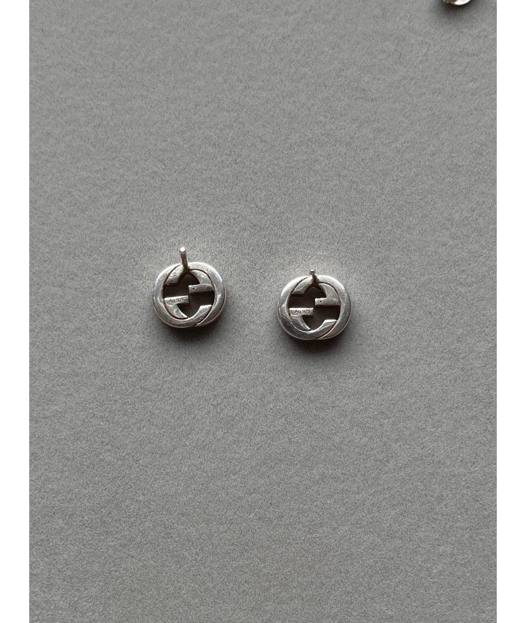 GUCCI Серебряные серебряные серьги, фото 3
