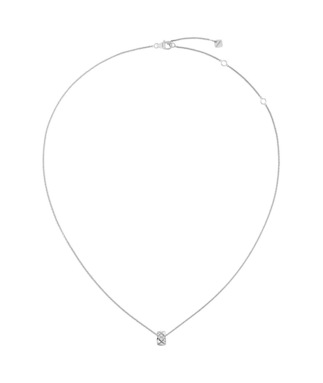 CHANEL Серебряное колье, фото 1