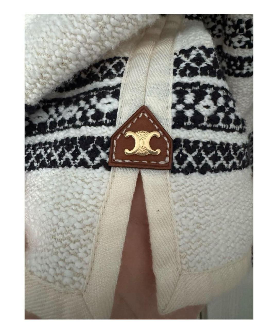 CELINE Бежевый жакет/пиджак, фото 5