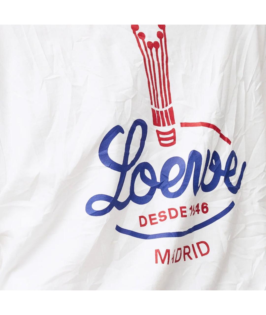 LOEWE Белая футболка, фото 5