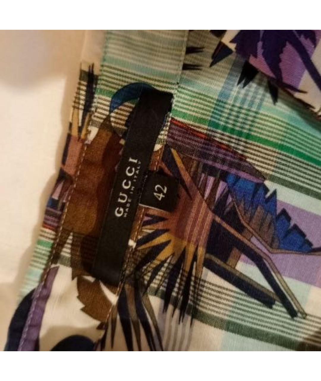 GUCCI Мульти хлопковая рубашка, фото 4