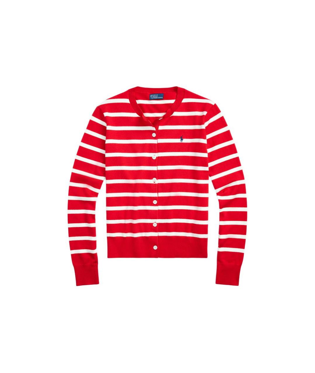 POLO RALPH LAUREN Красный кардиган, фото 5