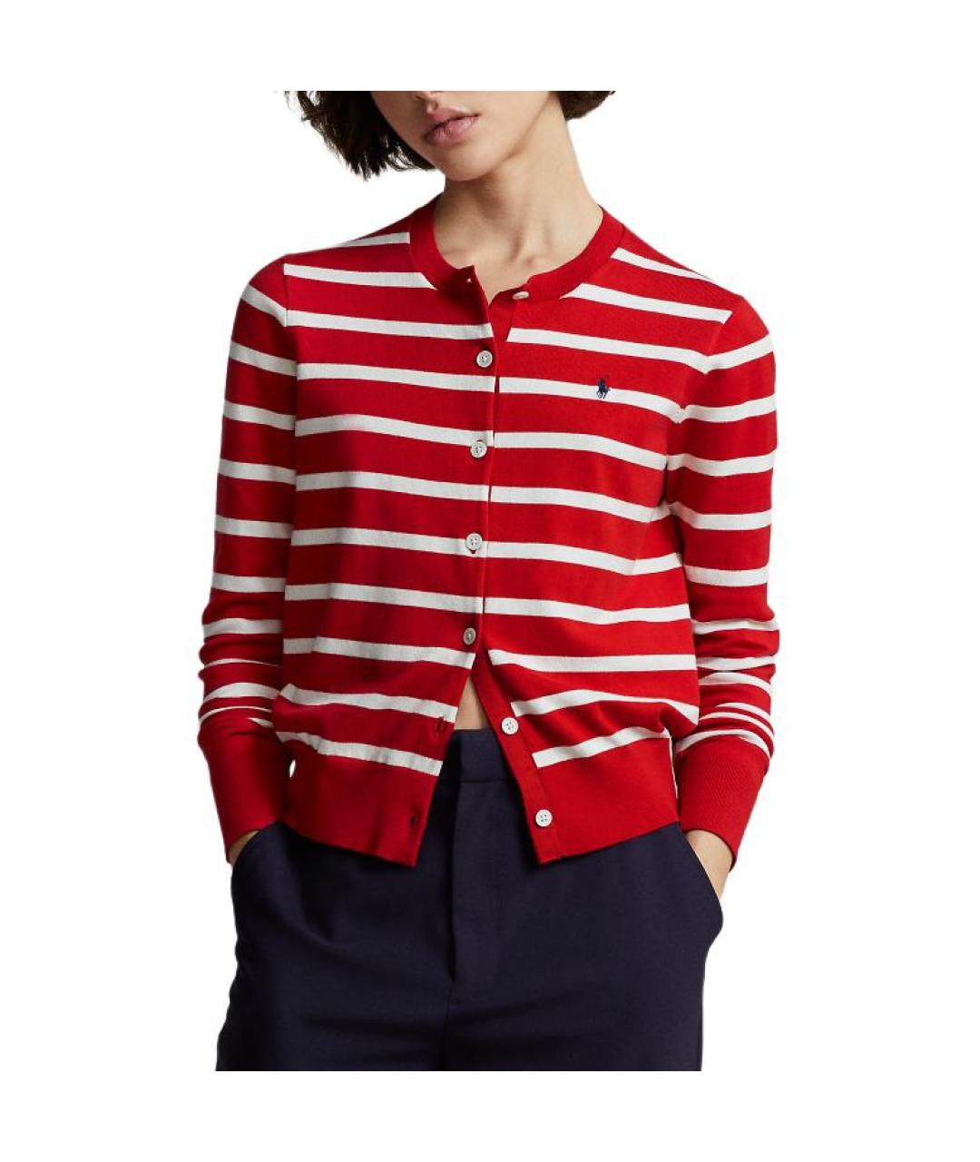 POLO RALPH LAUREN Красный кардиган, фото 2