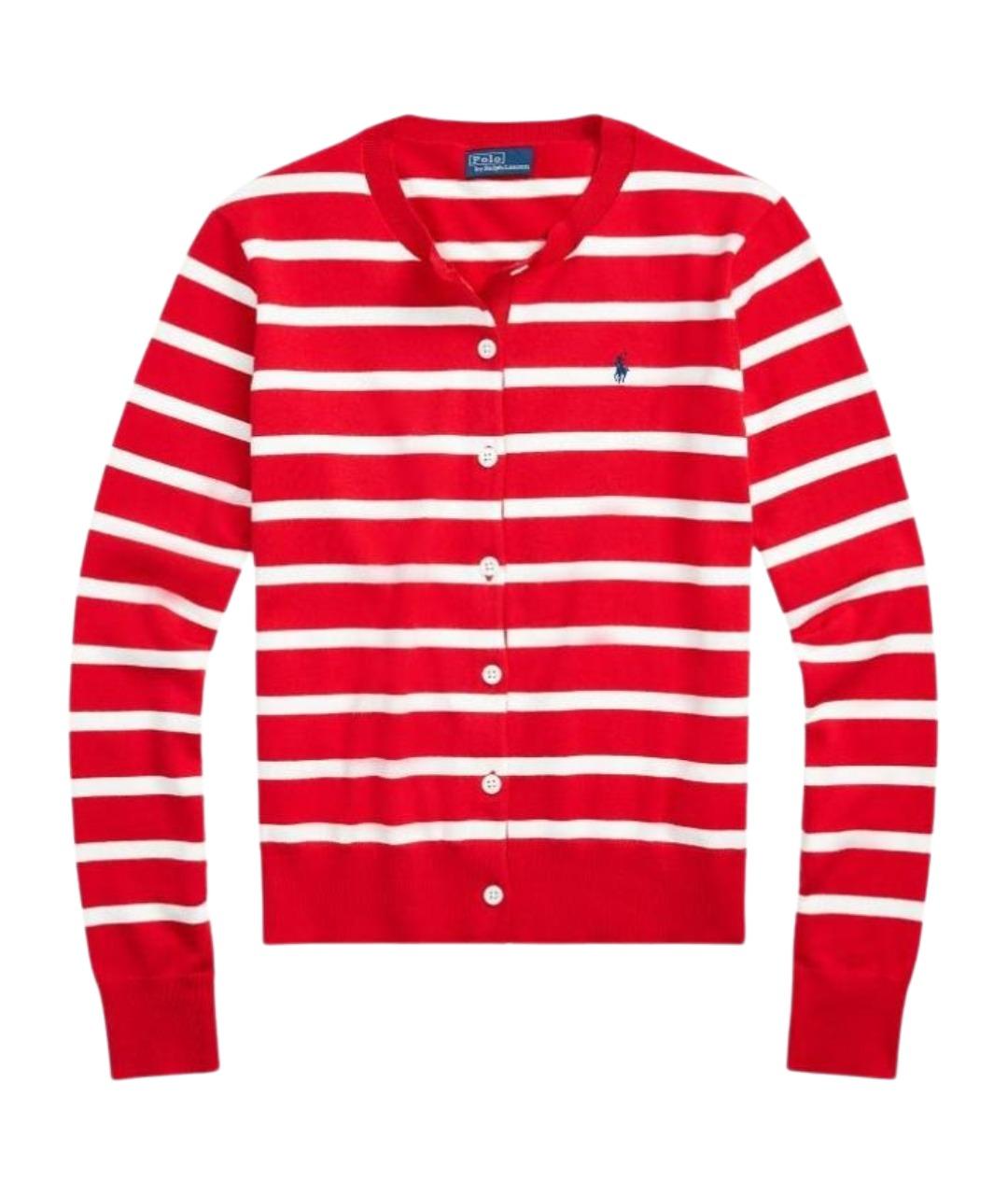 POLO RALPH LAUREN Красный кардиган, фото 1