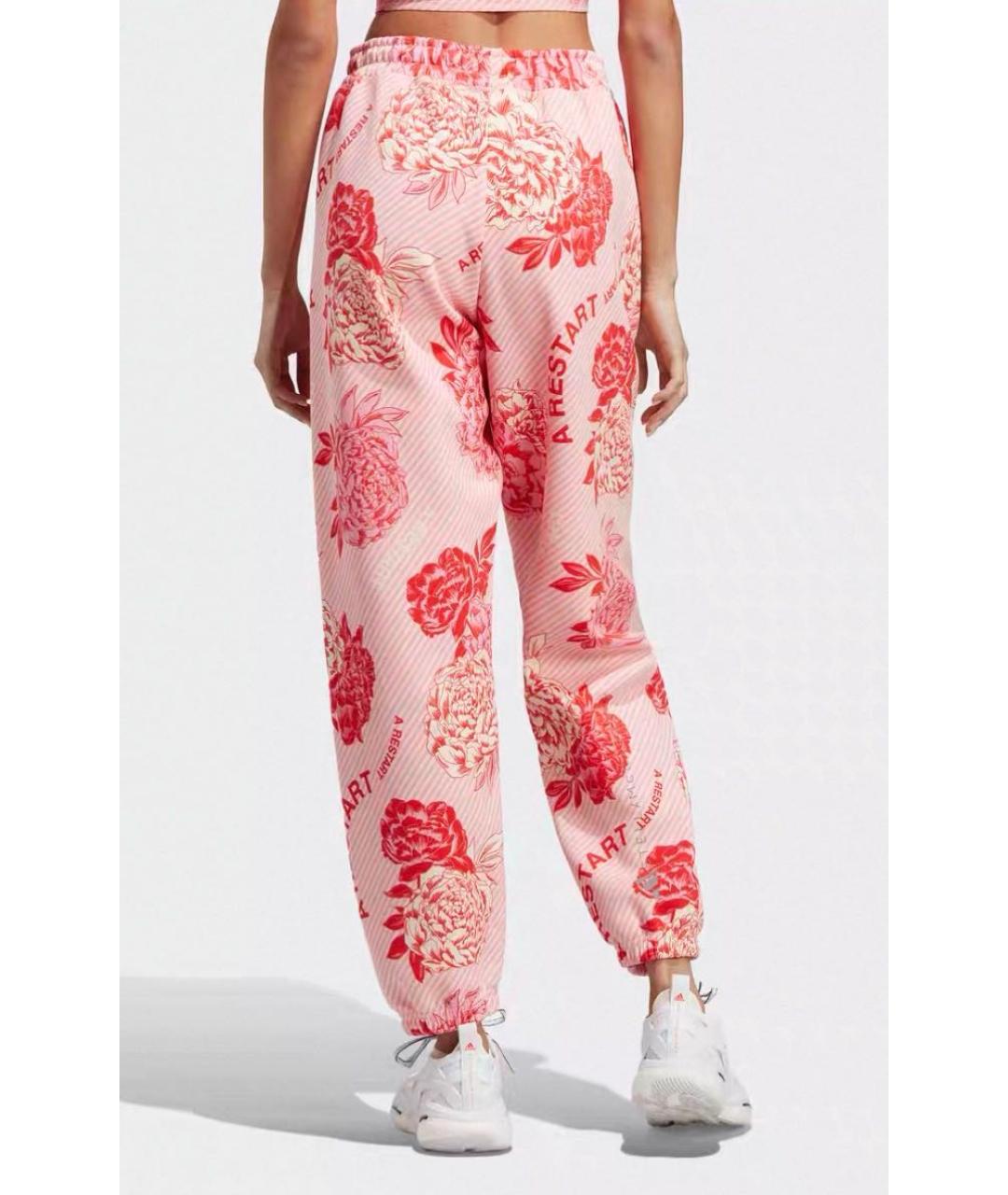 ADIDAS BY STELLA MCCARTNEY Розовые прямые брюки, фото 8