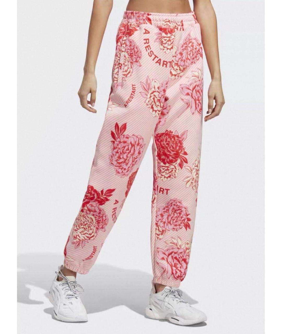 ADIDAS BY STELLA MCCARTNEY Розовые прямые брюки, фото 7