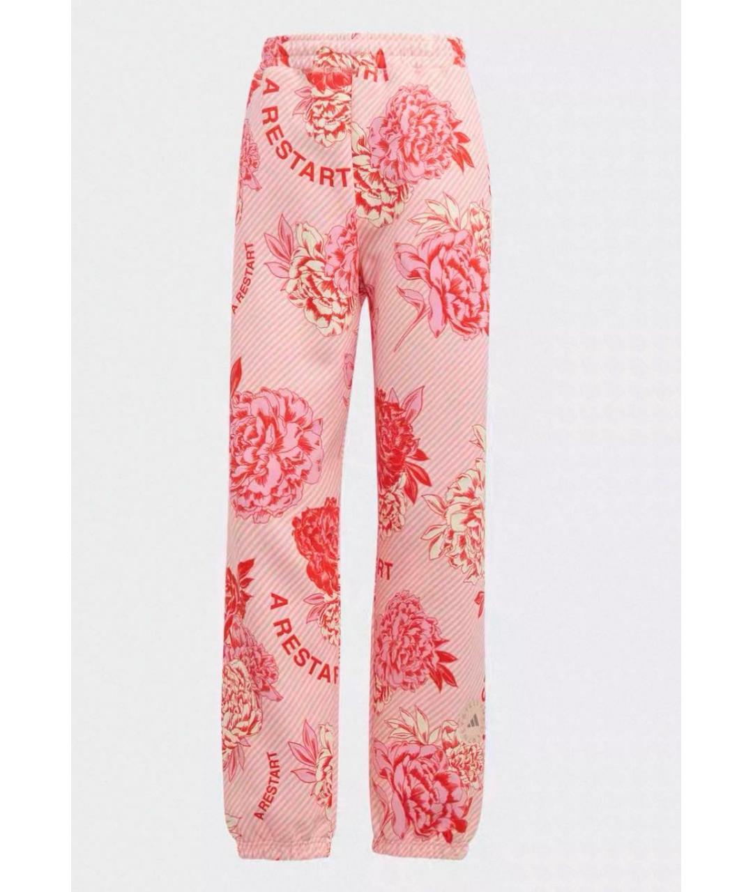 ADIDAS BY STELLA MCCARTNEY Розовые прямые брюки, фото 9