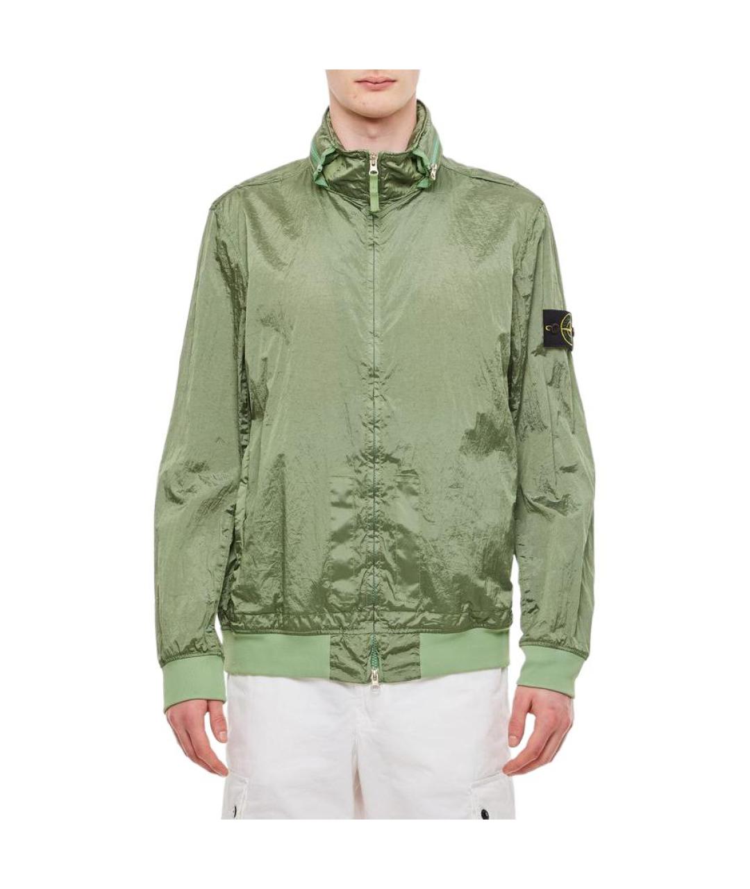 STONE ISLAND Зеленая куртка, фото 5