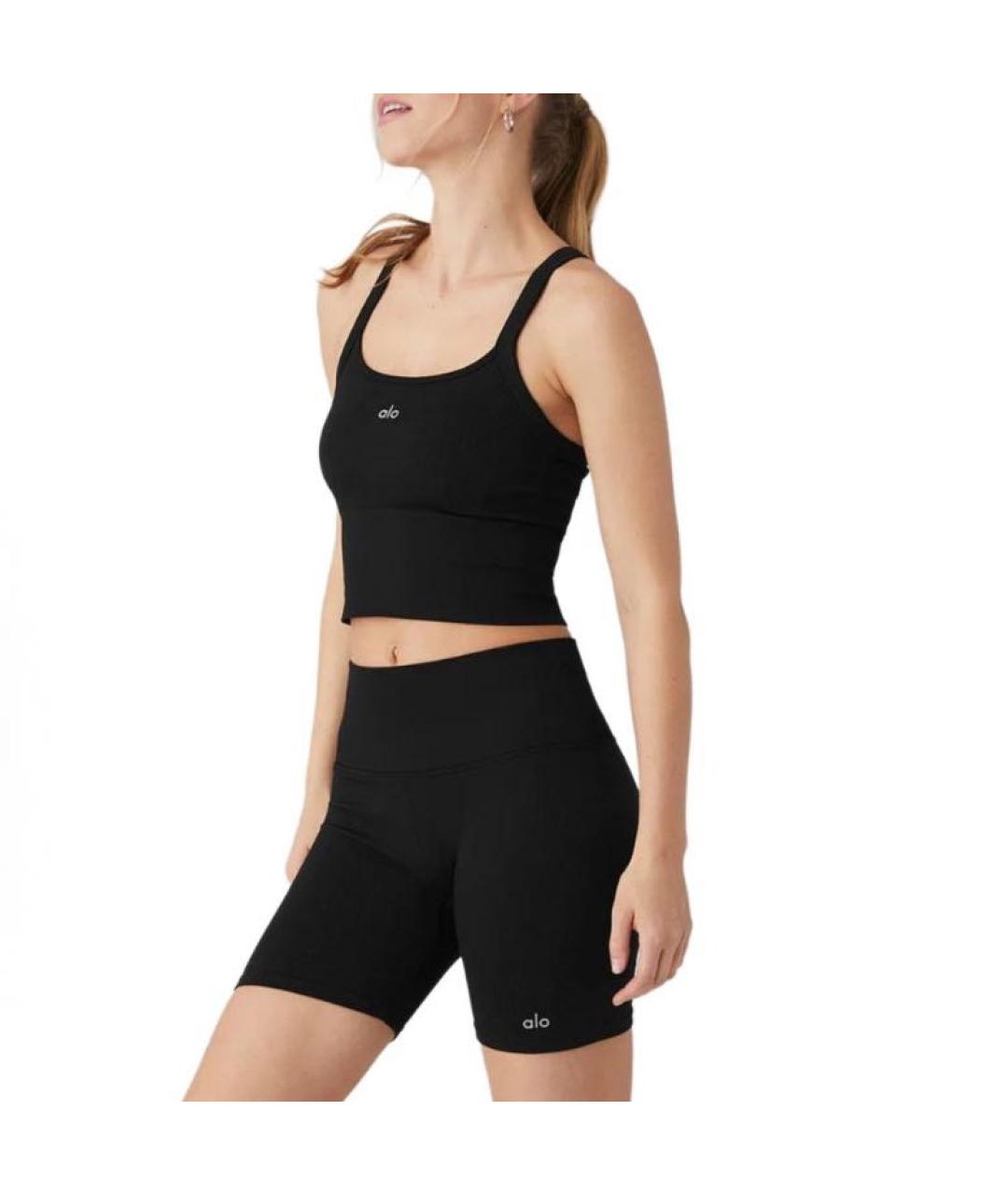 ALO YOGA Черный бюстгалтеры, фото 3