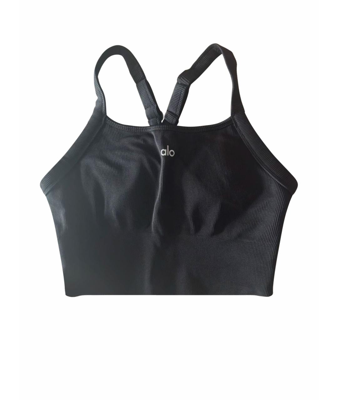 ALO YOGA Черный бюстгалтеры, фото 1