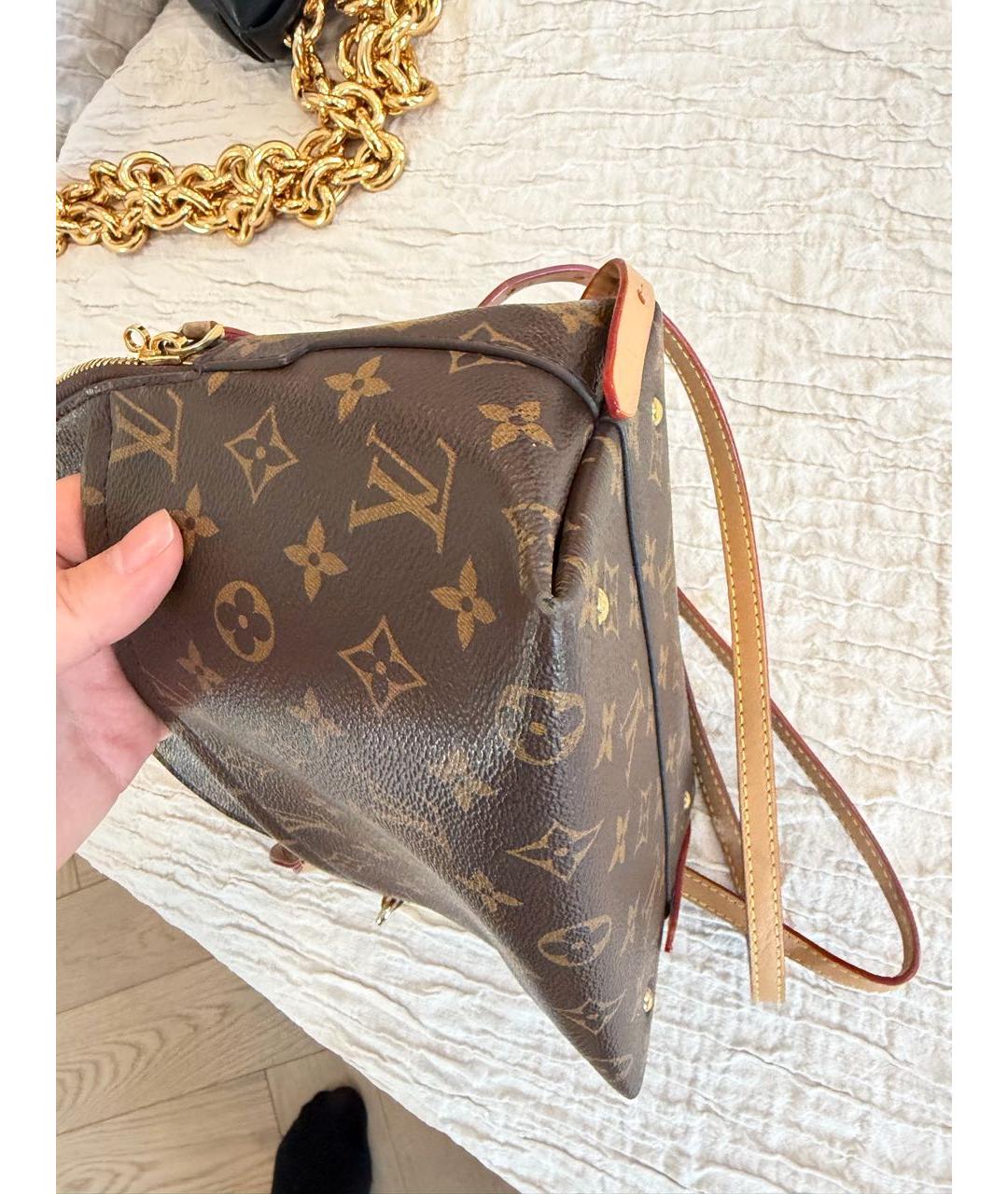 LOUIS VUITTON Коричневый рюкзак, фото 3