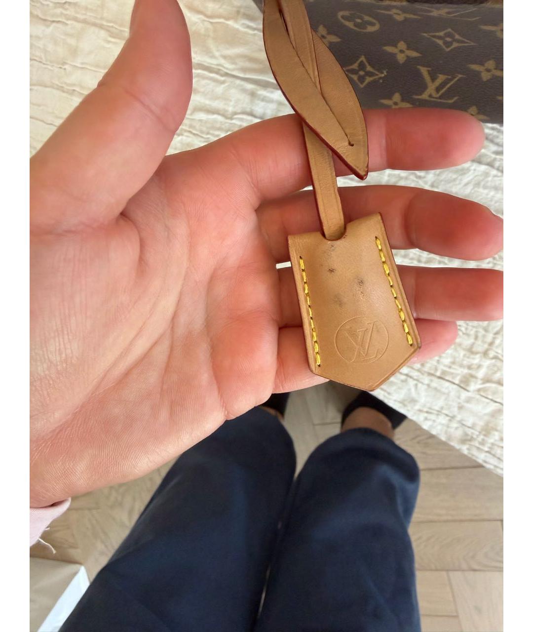 LOUIS VUITTON Коричневый рюкзак, фото 6