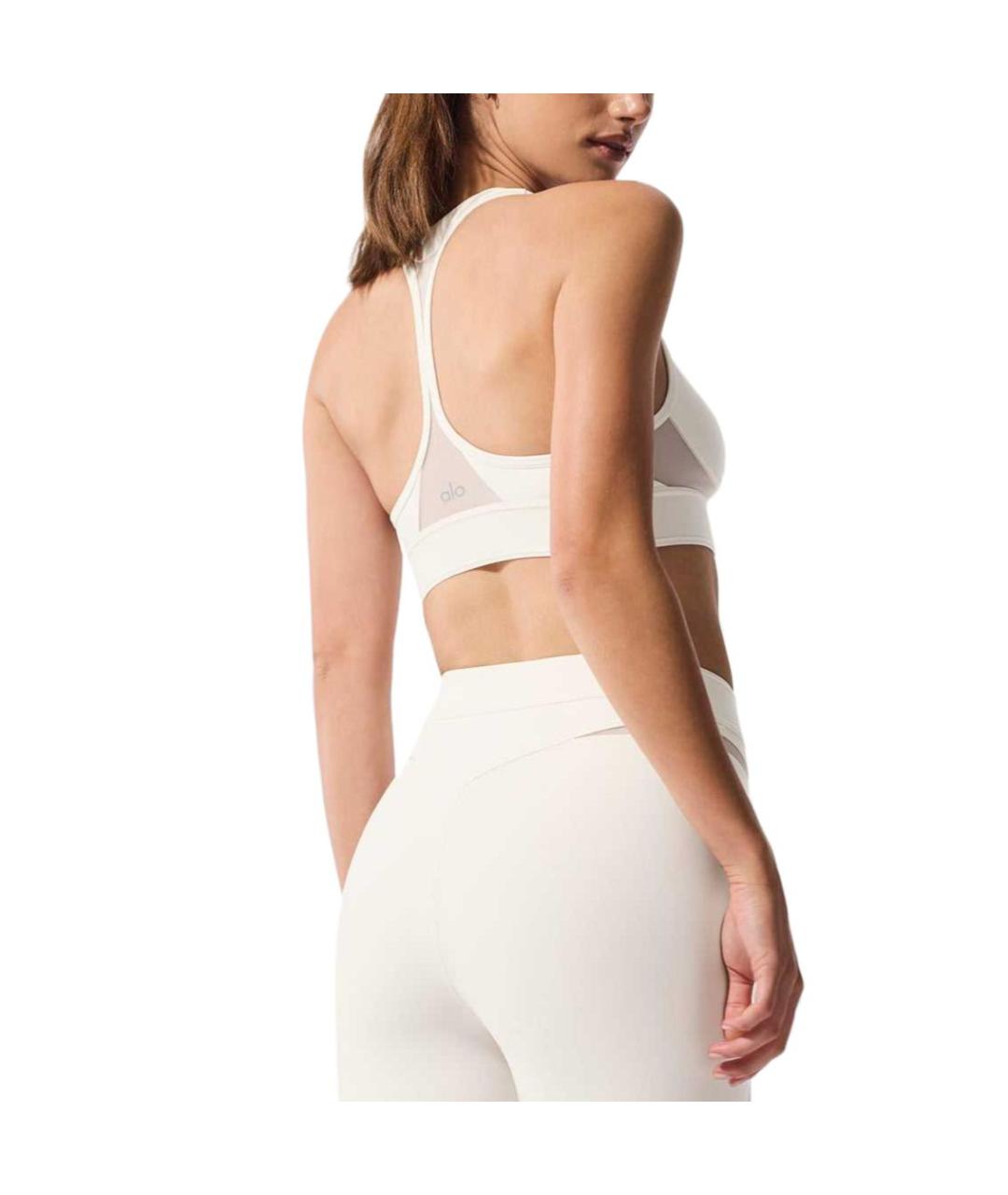 ALO YOGA Белый бюстгалтеры, фото 3