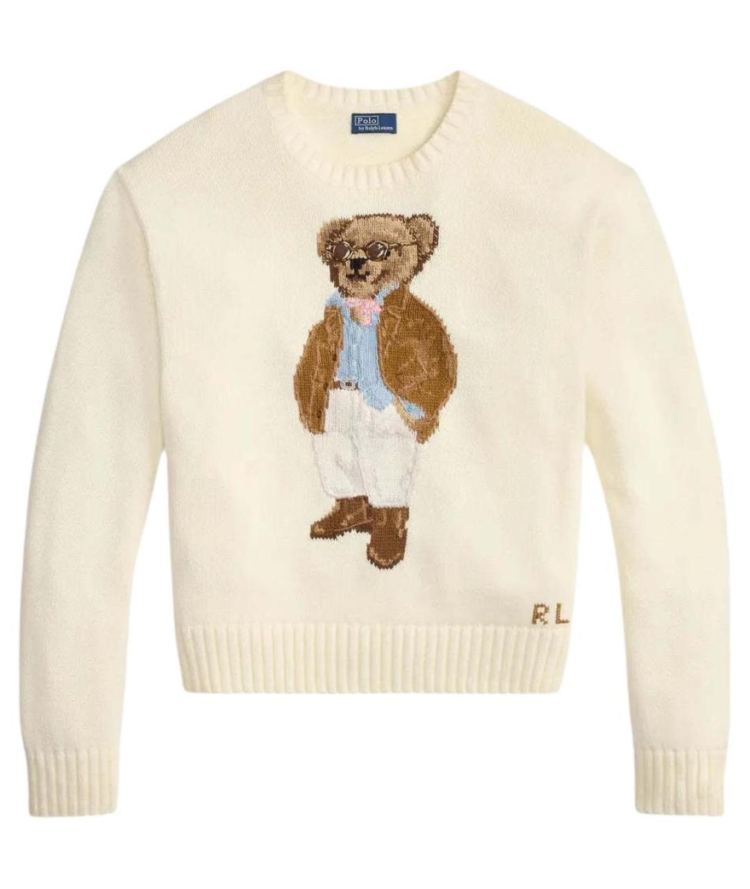 POLO RALPH LAUREN Бежевый джемпер / свитер, фото 1