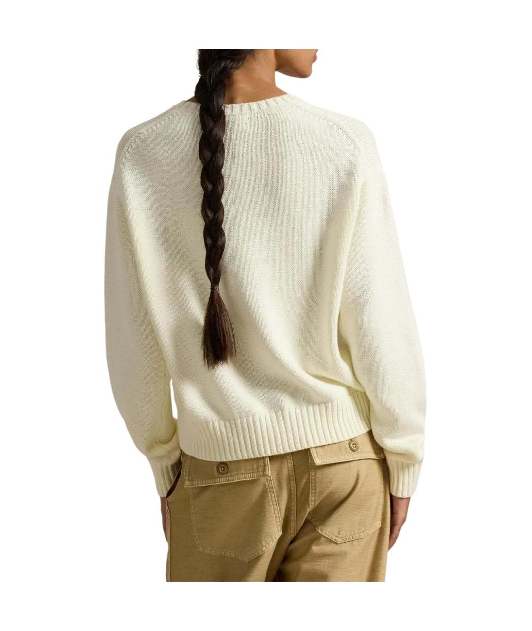 POLO RALPH LAUREN Бежевый джемпер / свитер, фото 3