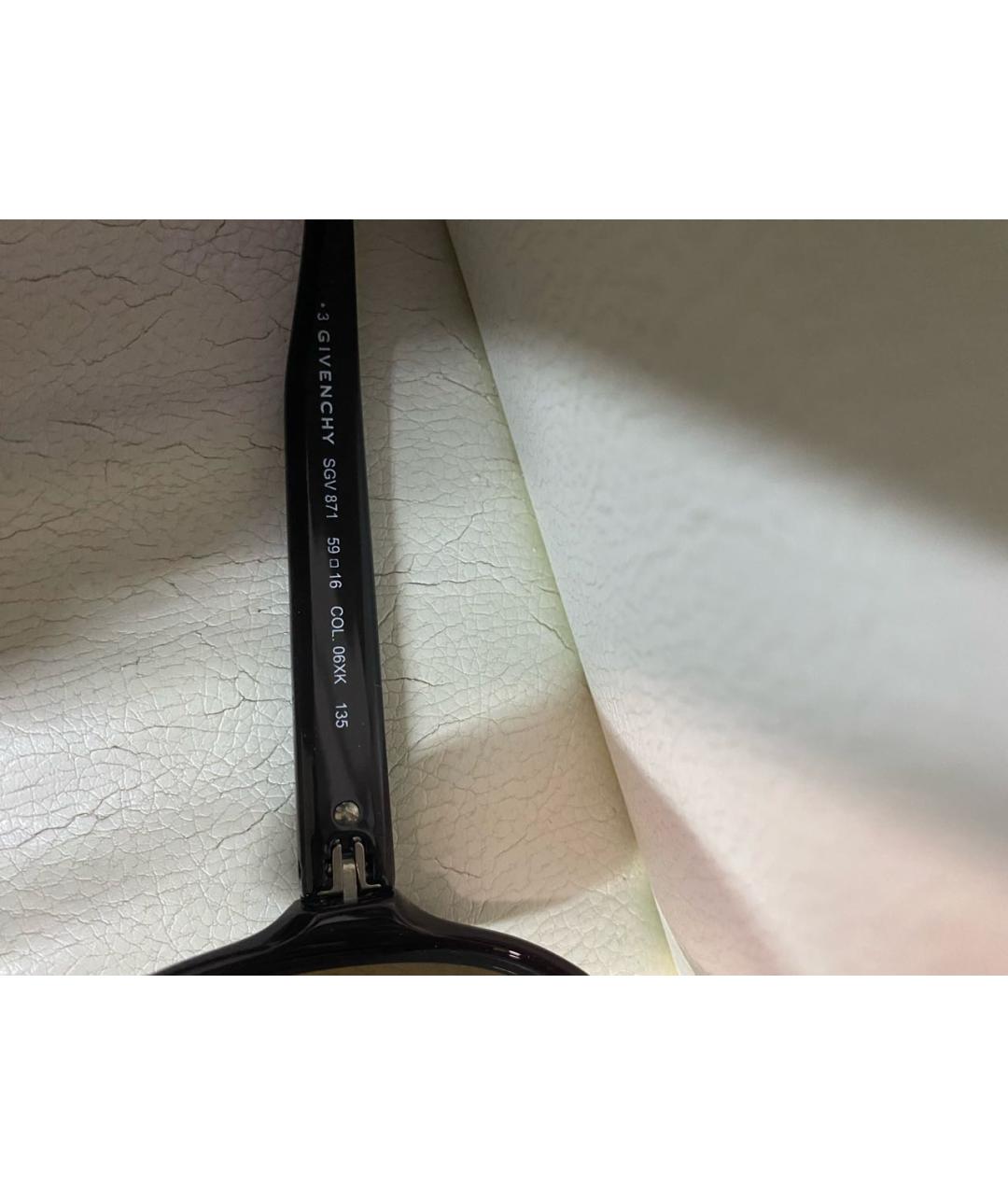 GIVENCHY Фиолетовые пластиковые солнцезащитные очки, фото 6