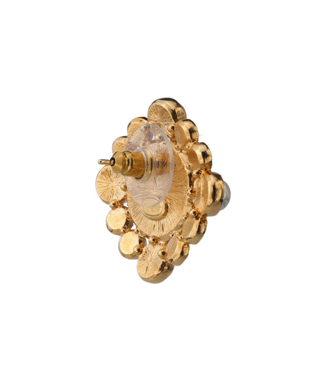 CHANEL Золотые серьги, фото 3