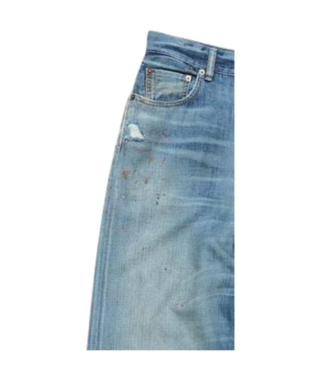 ACNE STUDIOS Синие прямые джинсы, фото 2
