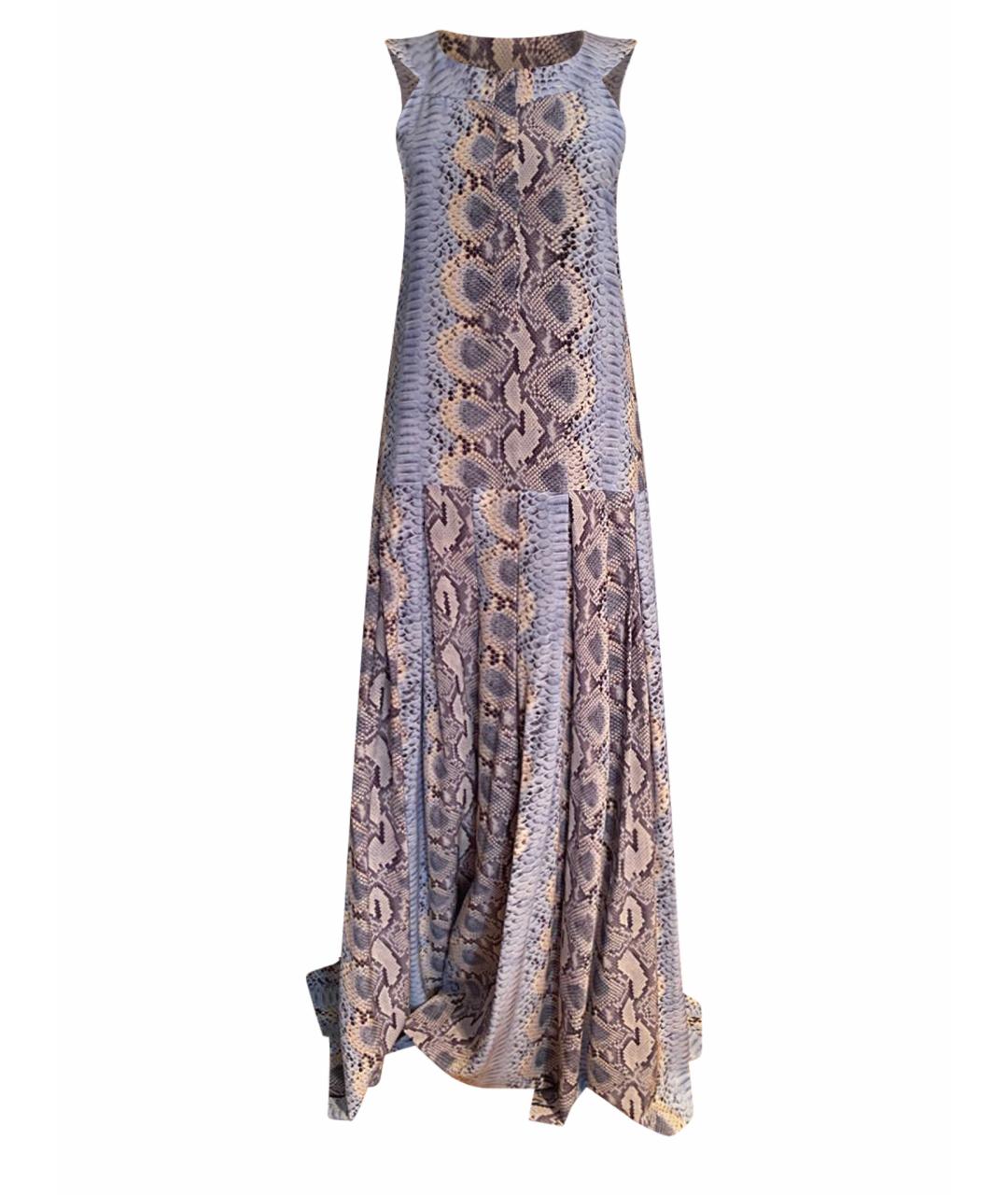 ERMANNO SCERVINO Мульти шелковый сарафан, фото 1