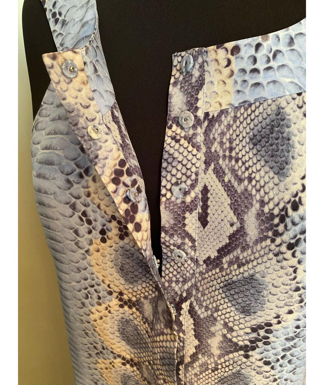 ERMANNO SCERVINO Мульти шелковый сарафан, фото 5