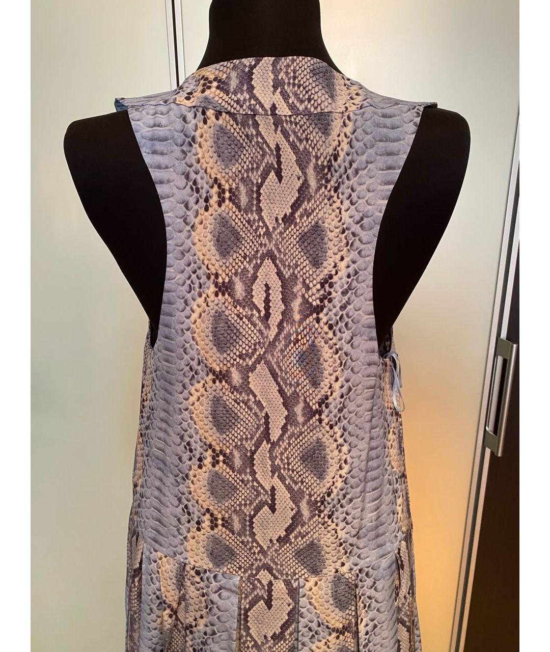 ERMANNO SCERVINO Мульти шелковый сарафан, фото 2