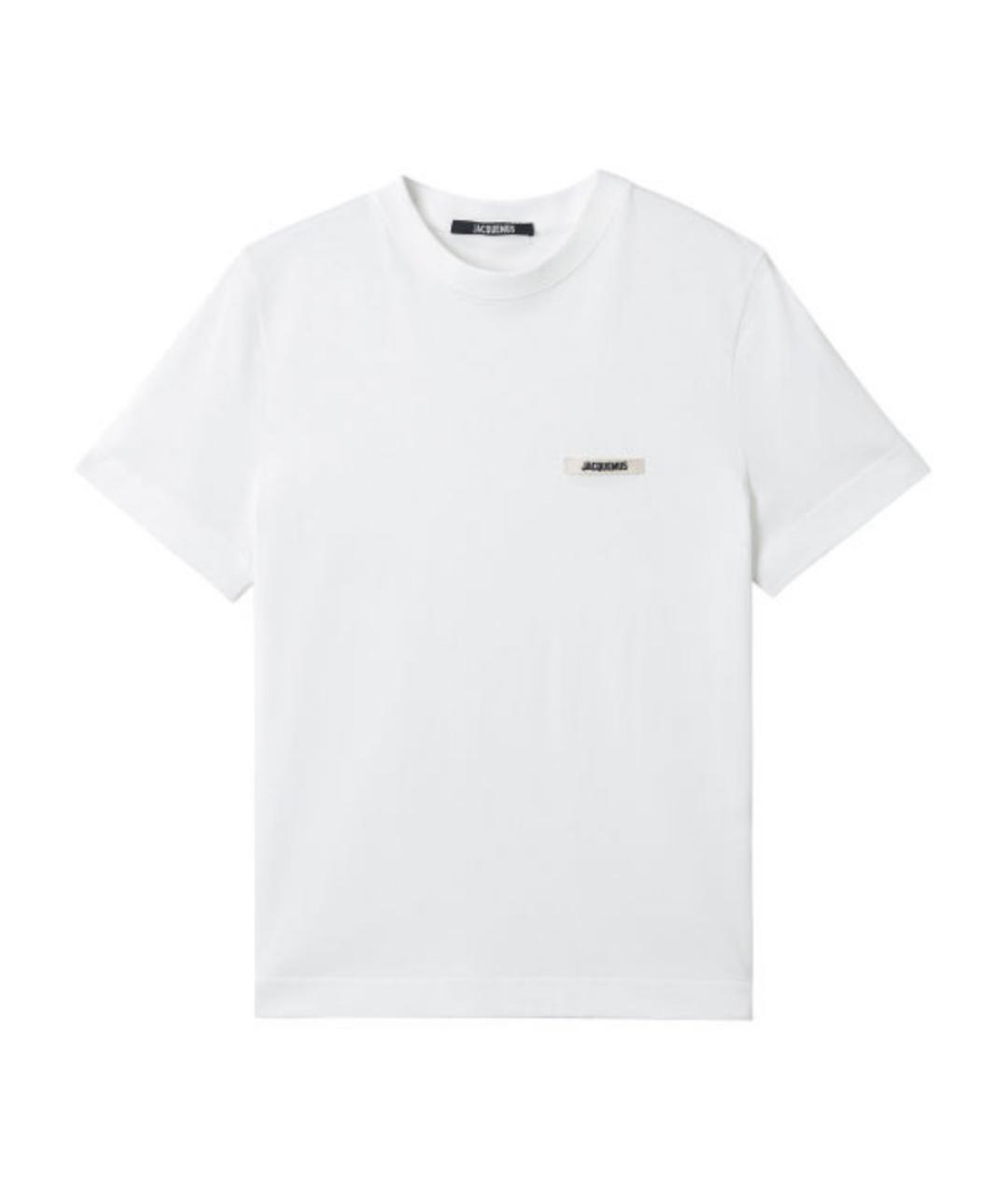 JACQUEMUS Белая футболка, фото 1