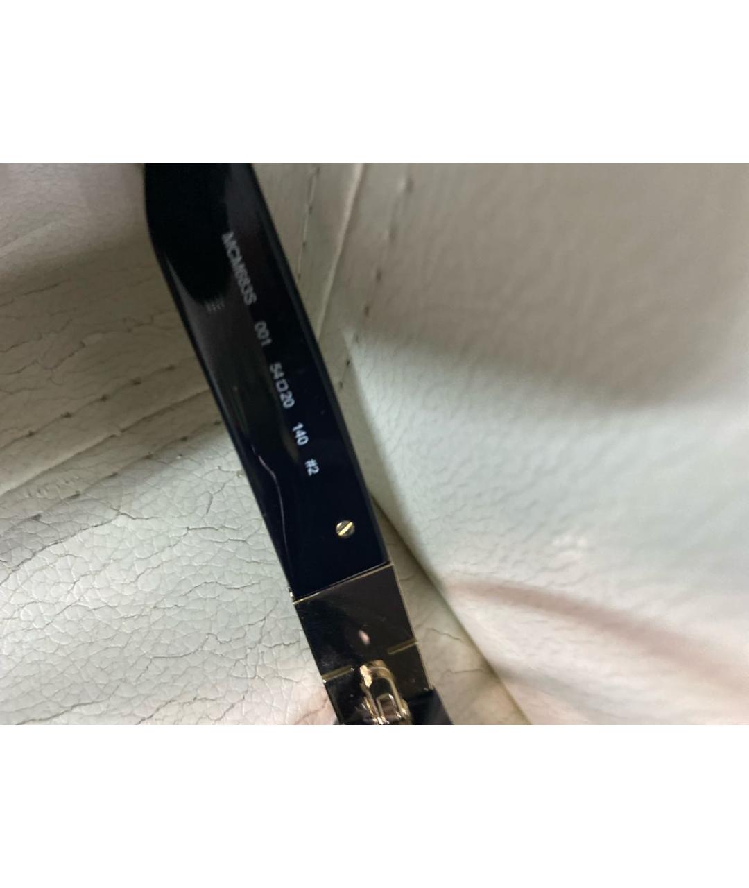 MCM Черные пластиковые солнцезащитные очки, фото 6