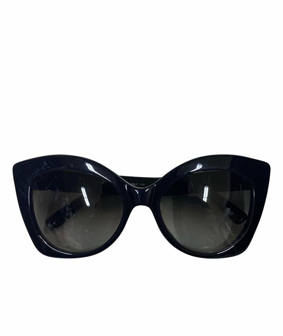 MCM Черные пластиковые солнцезащитные очки, фото 1