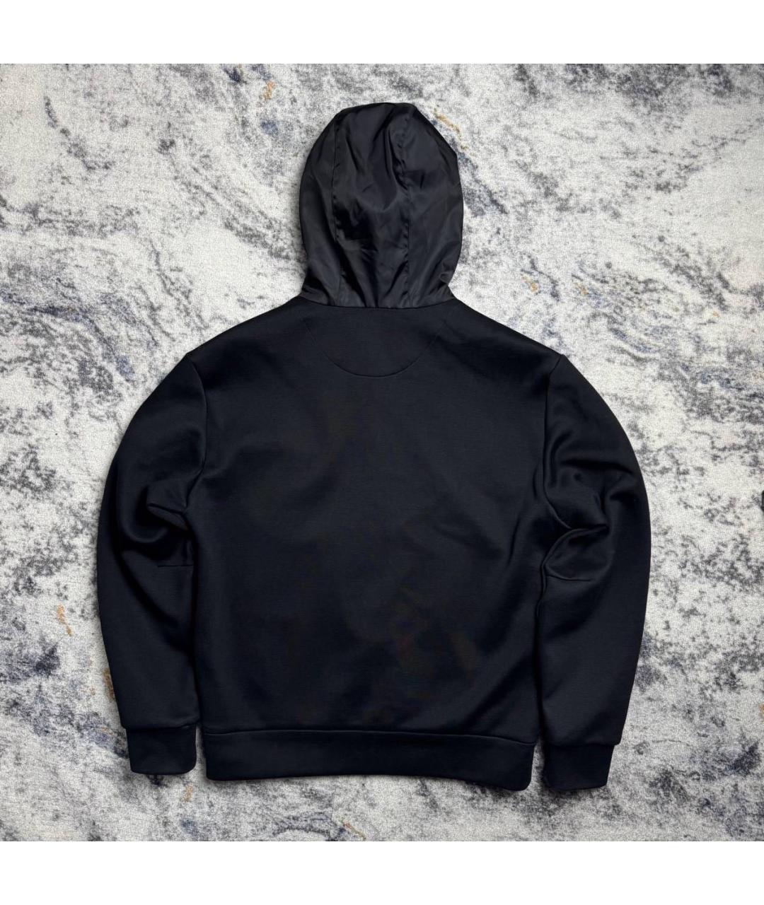 PRADA Черная хлопковая куртка, фото 2