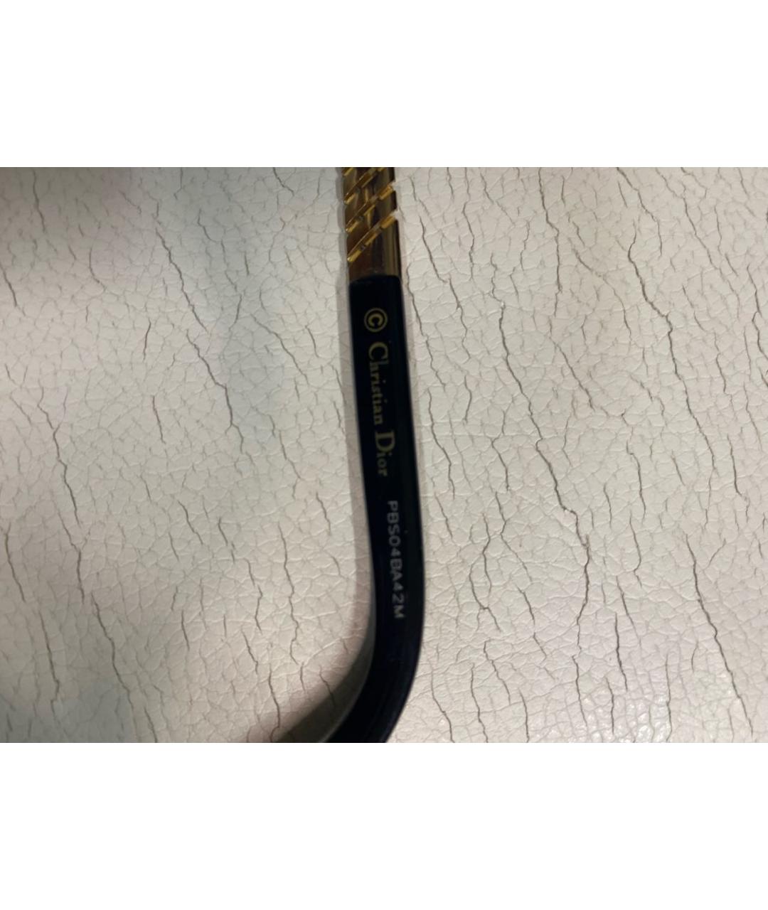 CHRISTIAN DIOR Фиолетовые пластиковые солнцезащитные очки, фото 4