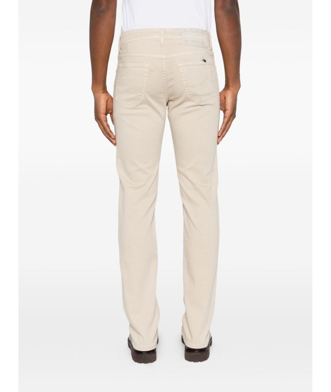 JACOB COHEN Хлопковые прямые джинсы, фото 5