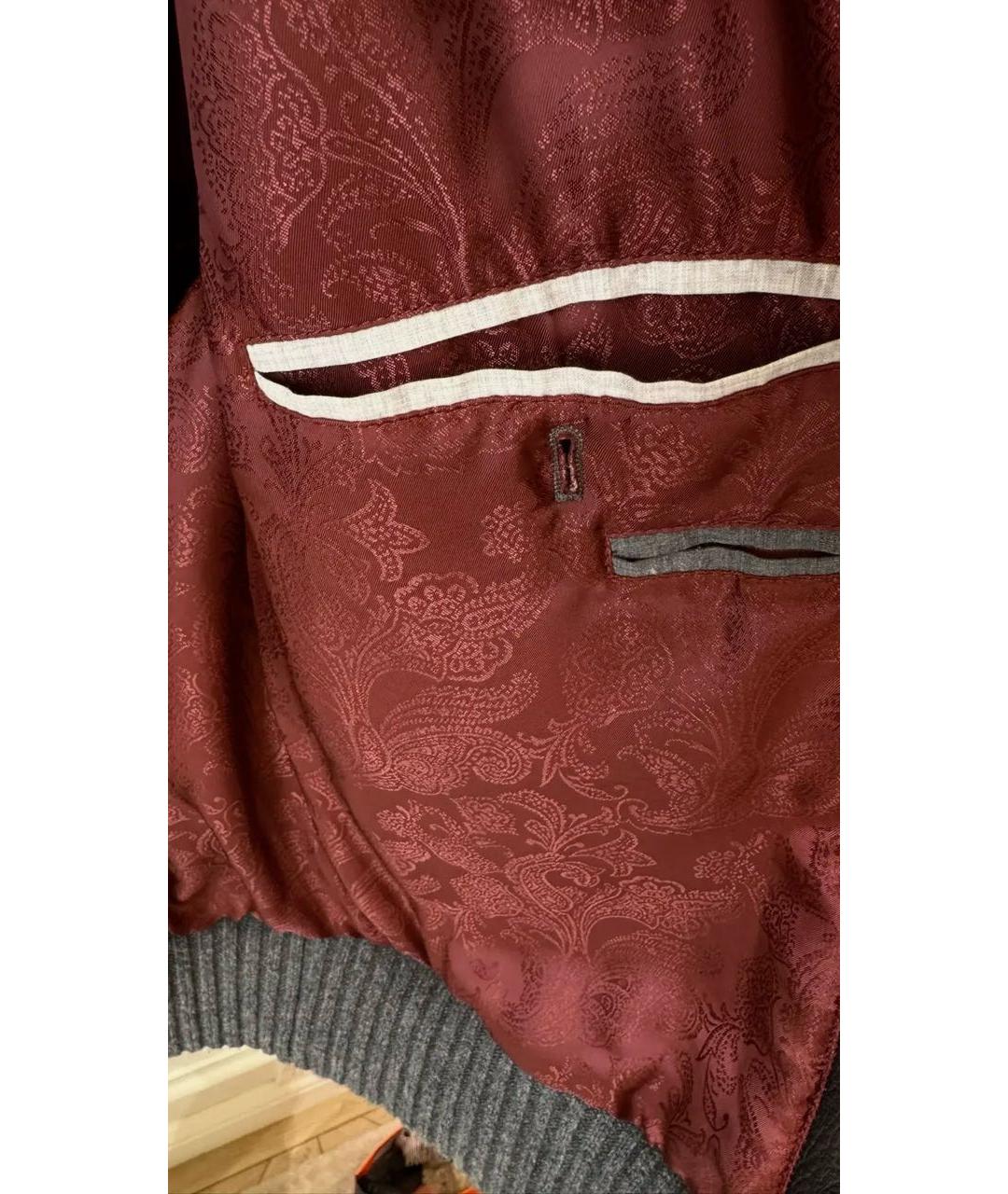 BRUNELLO CUCINELLI Черная кожаная куртка, фото 6