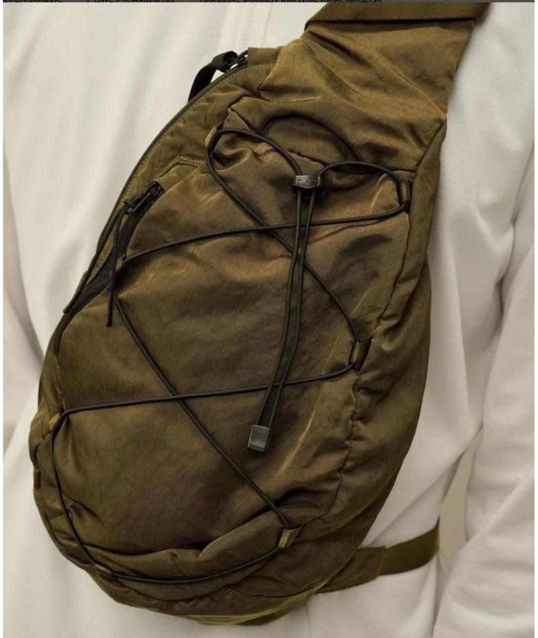 CP COMPANY Зеленая сумка на плечо, фото 9