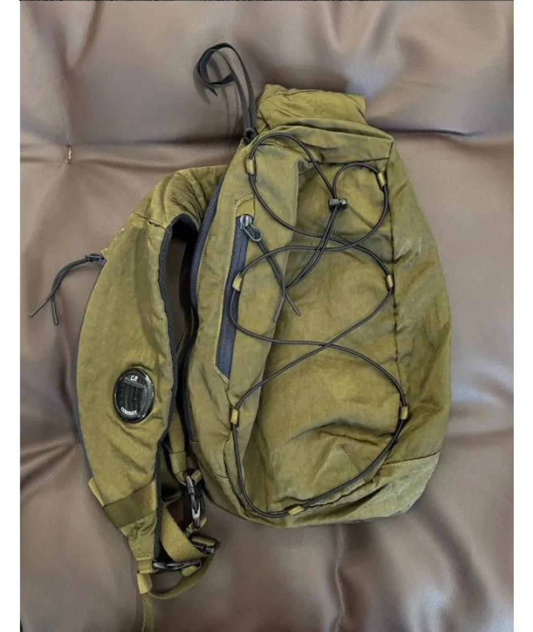 CP COMPANY Зеленая сумка на плечо, фото 4