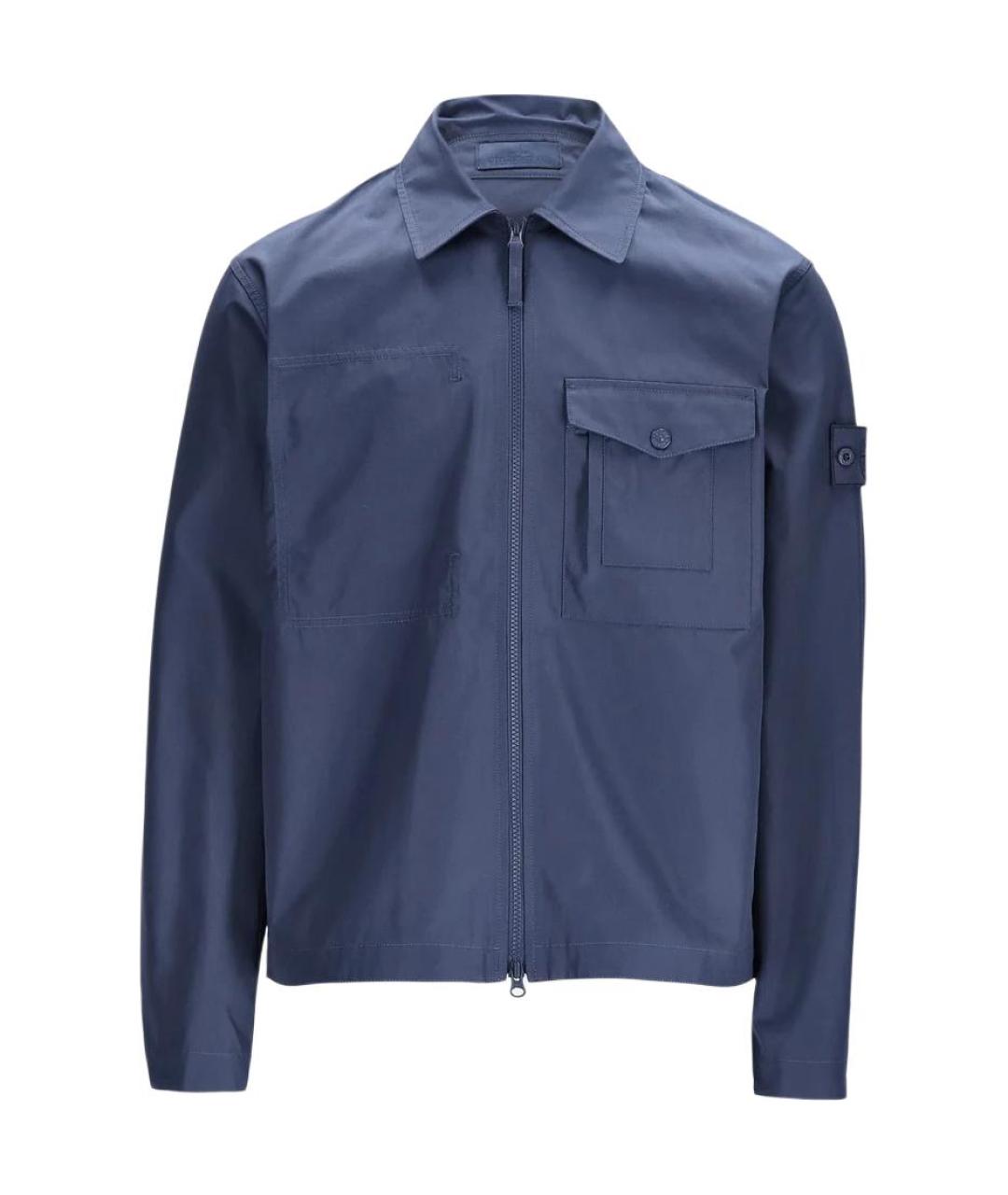 STONE ISLAND Синяя куртка, фото 1
