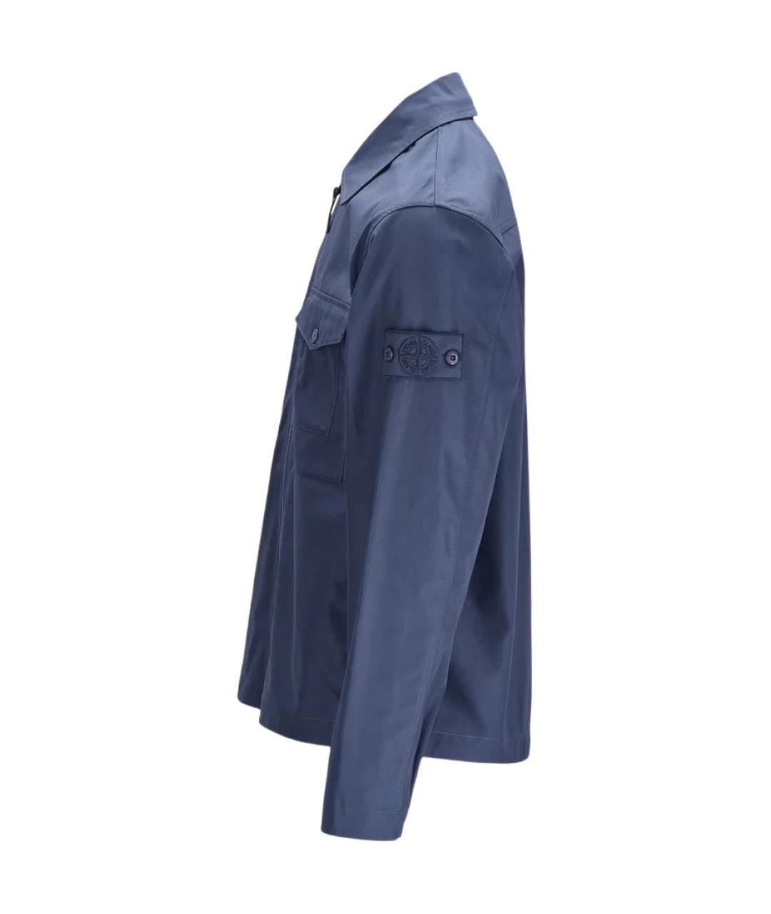 STONE ISLAND Синяя куртка, фото 3