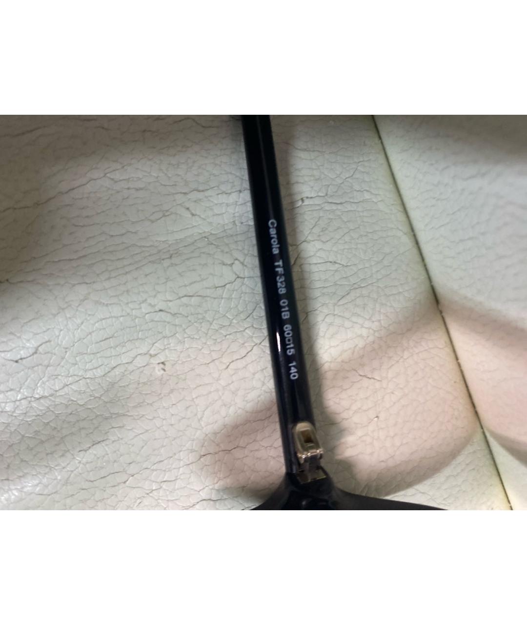 TOM FORD Черные пластиковые солнцезащитные очки, фото 6