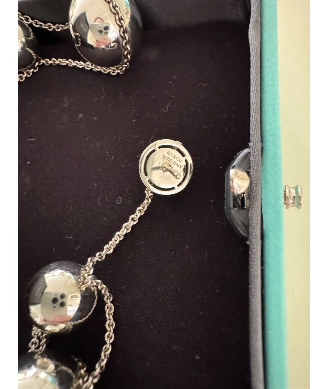 TIFFANY&CO Серебряные серебряные серьги, фото 6