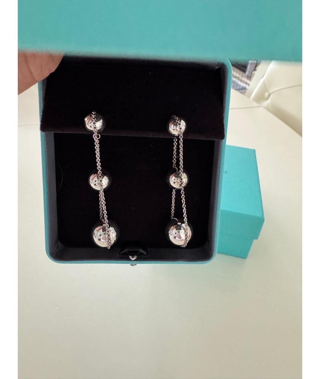 TIFFANY&CO Серебряные серебряные серьги, фото 3