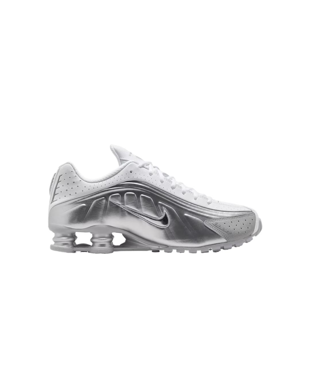 NIKE Серебряные низкие ботинки, фото 2