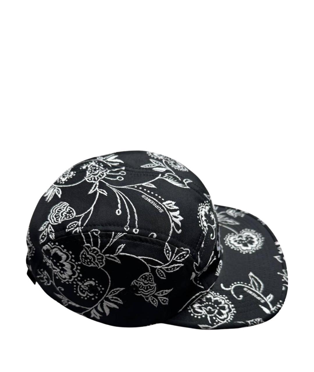 SUPREME Черная хлопковая кепка/бейсболка, фото 1