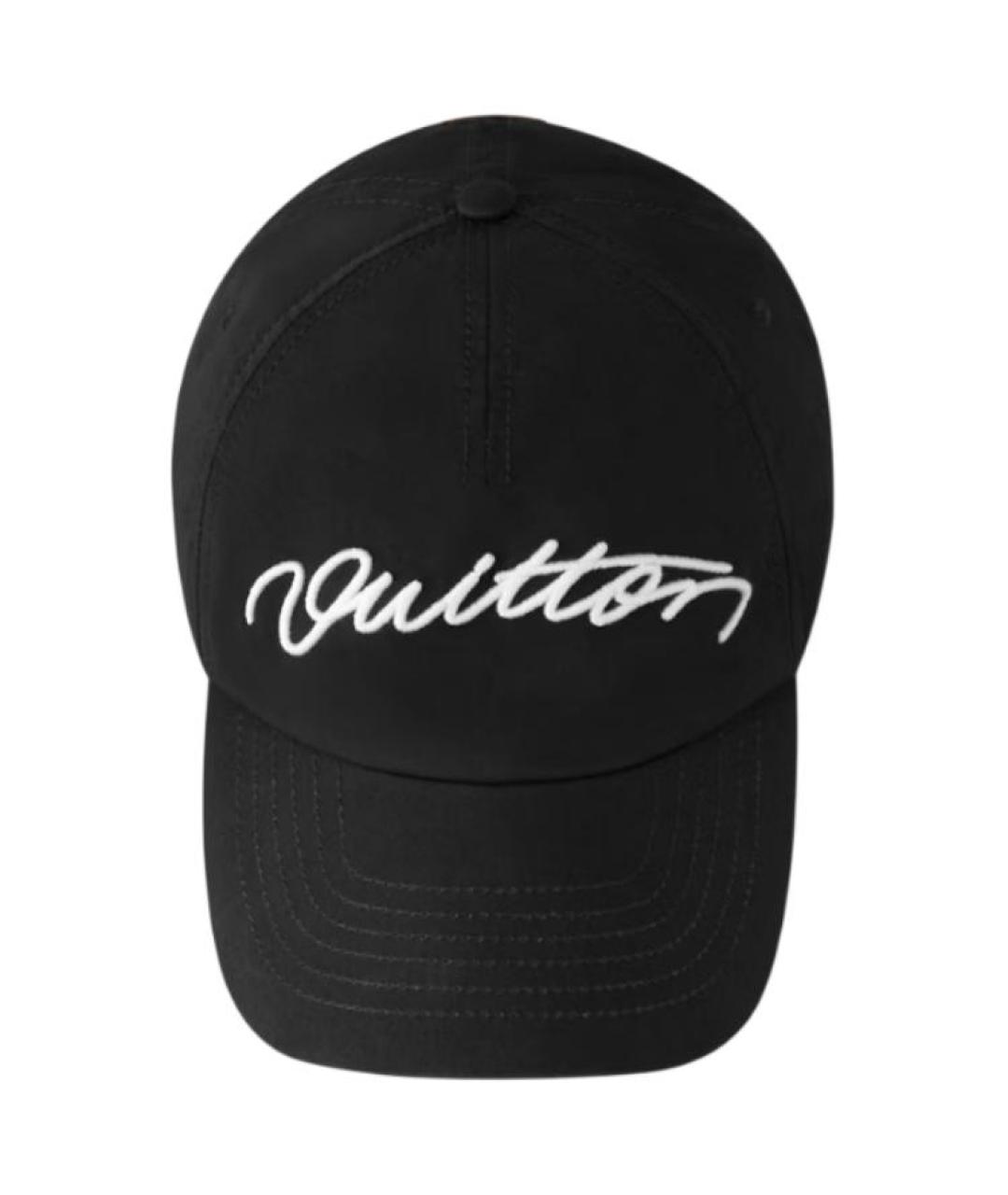 LOUIS VUITTON Черная кепка/бейсболка, фото 3